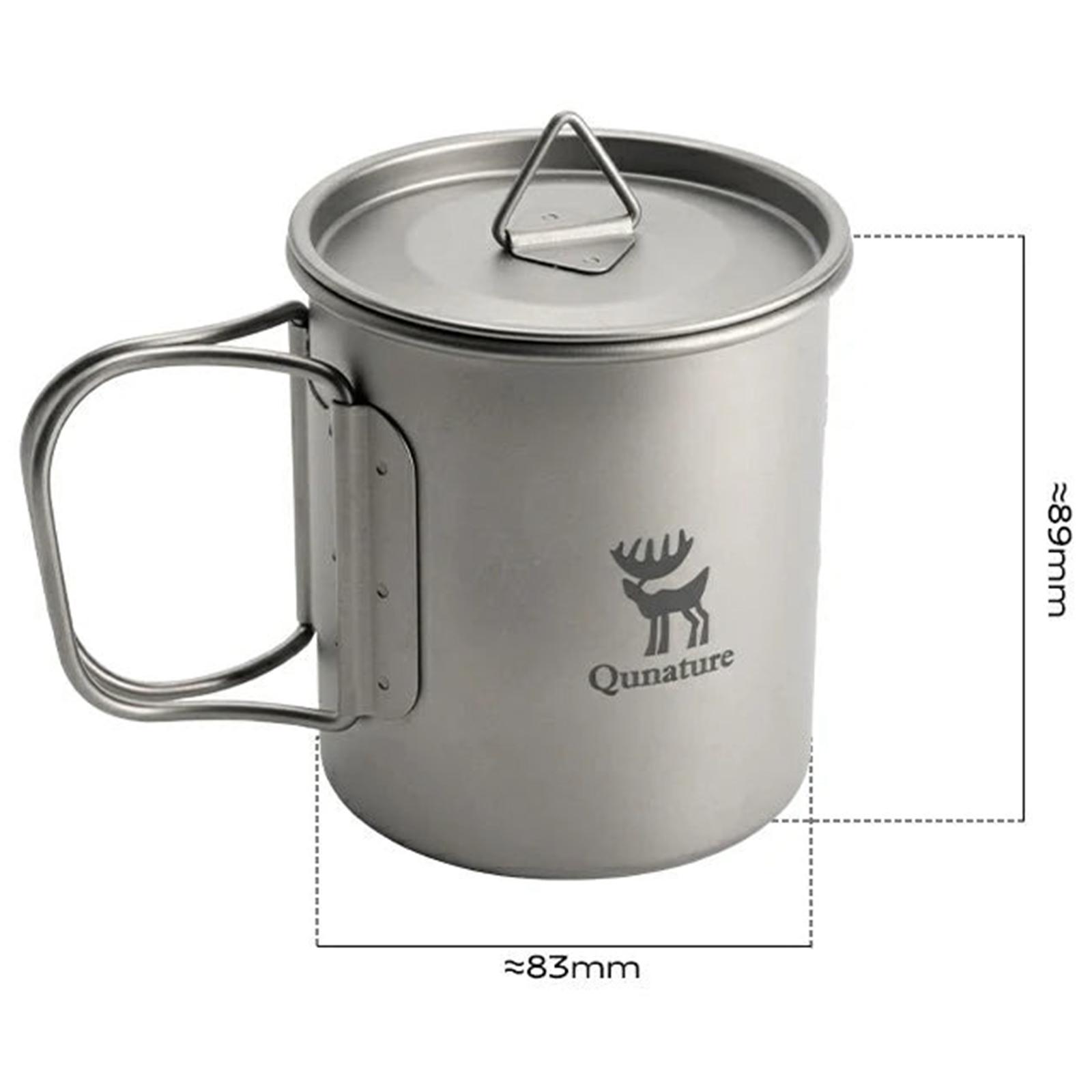 Чашка туристична складна Qunature PR901 Титановий (QN-PR901-5244) - фото 5 Чашка туристична складна Qunature PR901 Титановий (QN-PR901-5244) - фото 5