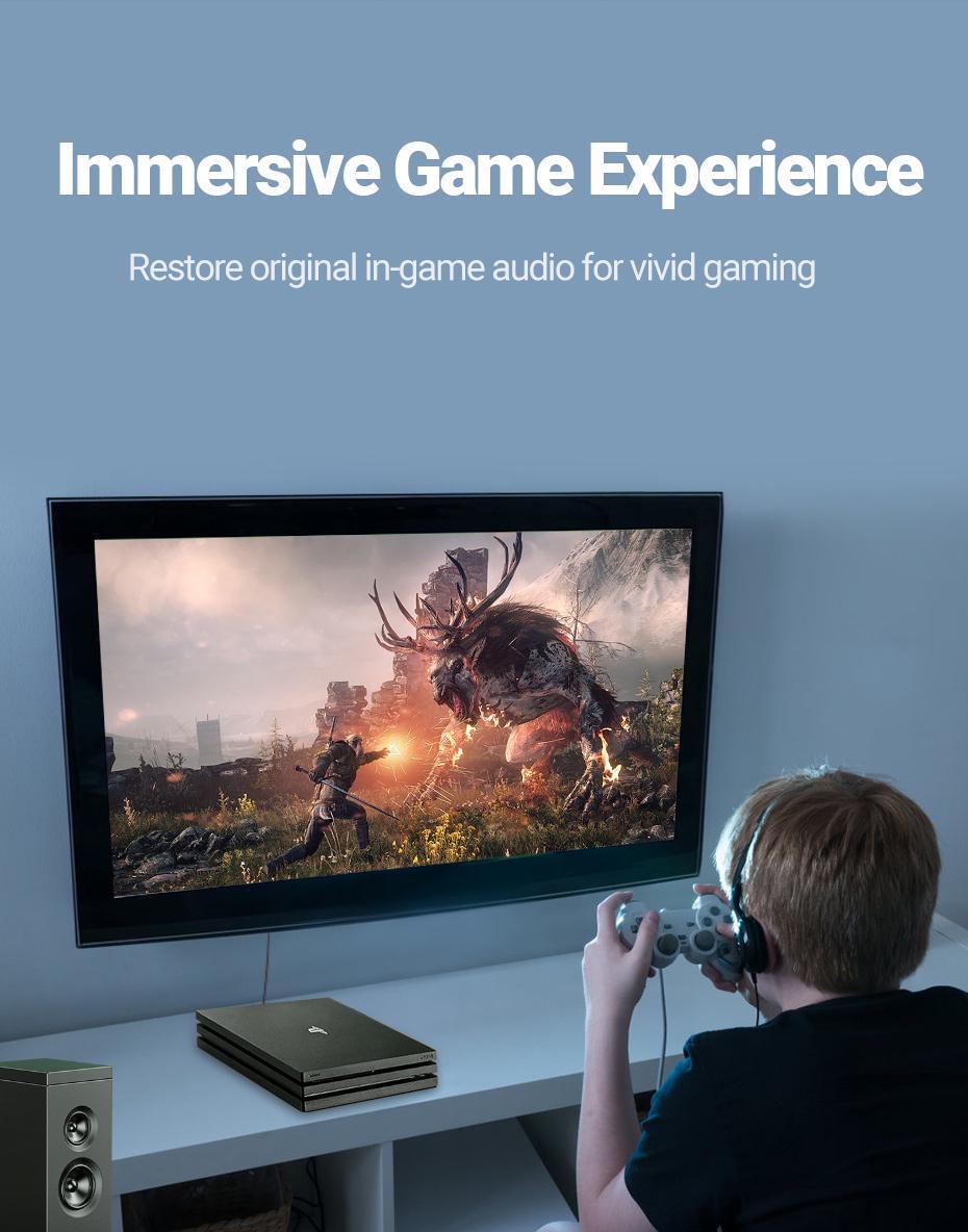 Кабель оптичний аудіо Vention S/PDIF Toslink Dolby DTS 5.1/7.1 позолочені конектори гнучка оболонка ПВХ 1 м Чорний (BAEBF) - фото 3