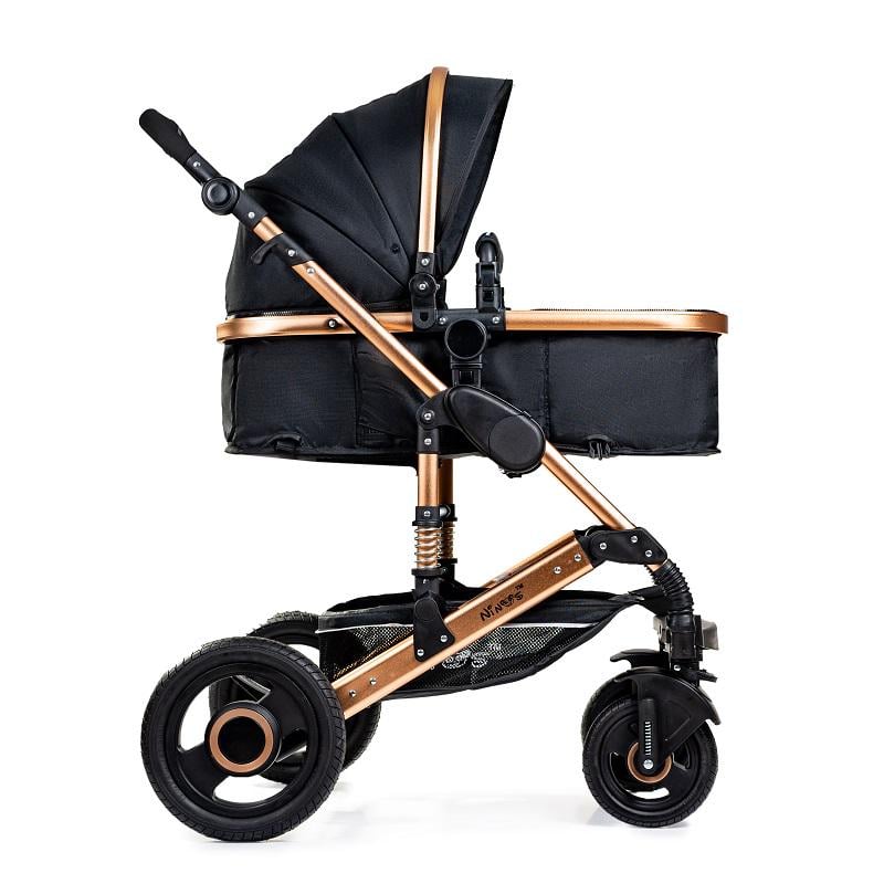 Универсальная коляска трансформер Ninos Freelander 3 в 1 Black - фото 4 Универсальная коляска трансформер Ninos Freelander 3 в 1 Black - фото 4