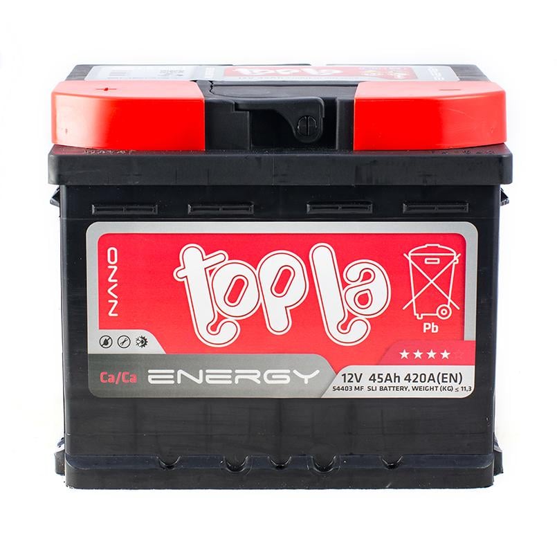 Акумулятор Topla Energy 45 Ah/12V 1 плюс зліва - фото 3