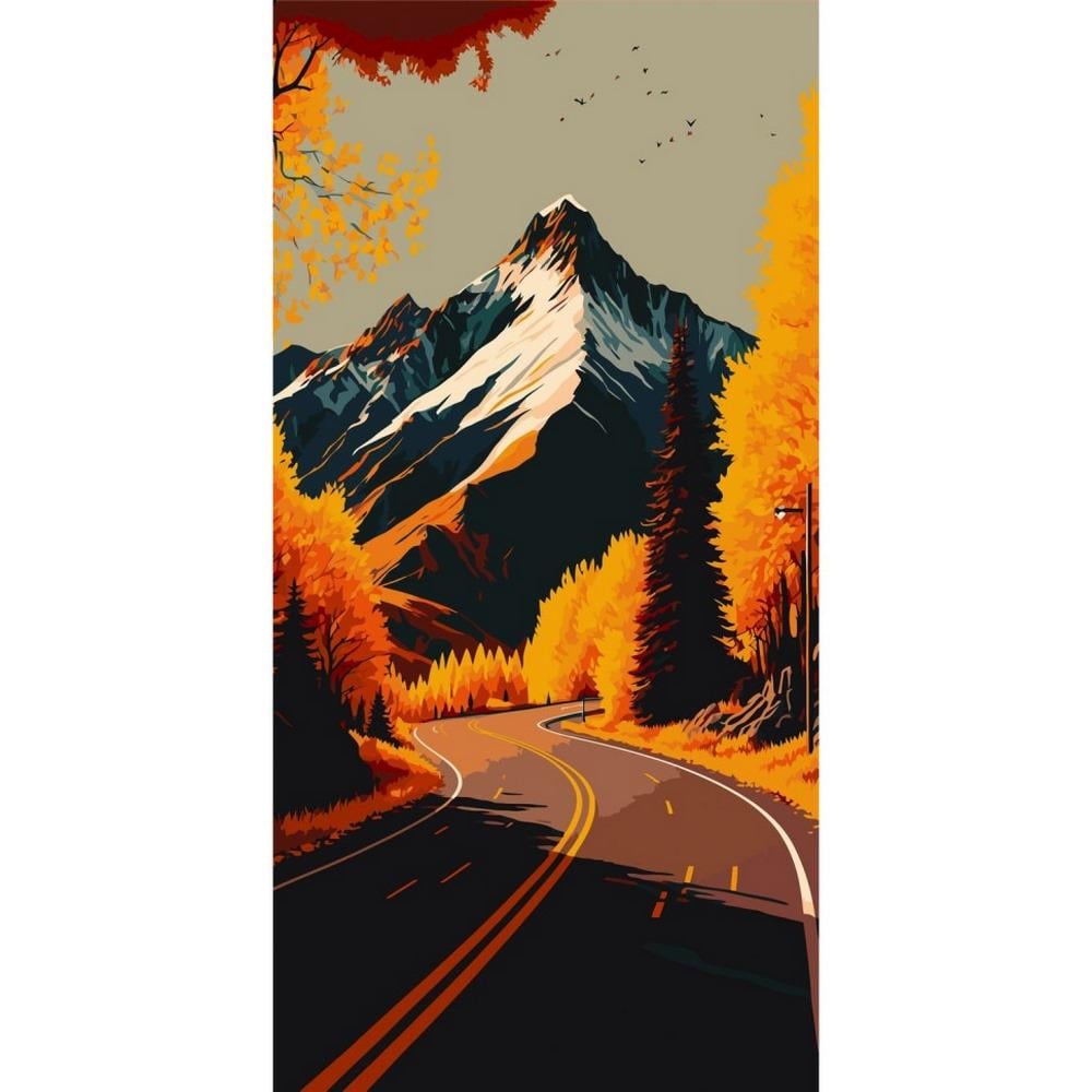 Картина по номерам ART CRAFT Осенний покой 40x80 см Разноцветный (PM-194-K-880)