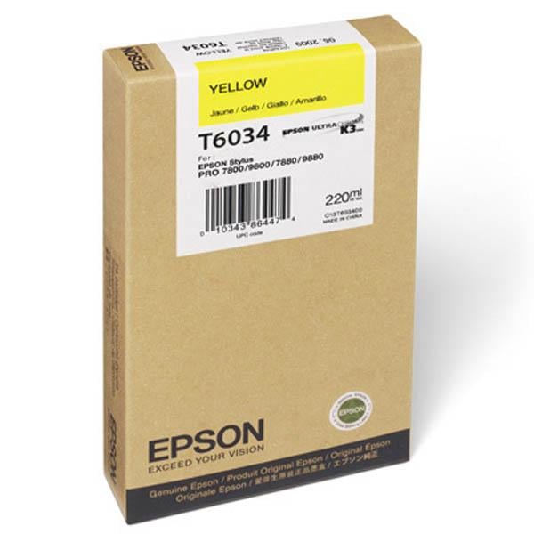Картридж EPSON SP-7880/9880 Yellow (C13T603400)