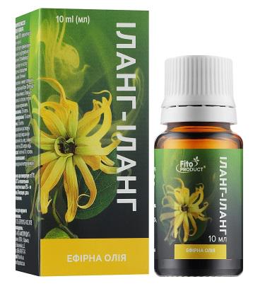 Эфирное масло Фитопродукт Иланг Иланг нормализует кровяное давление 10 мл (4820159301997)