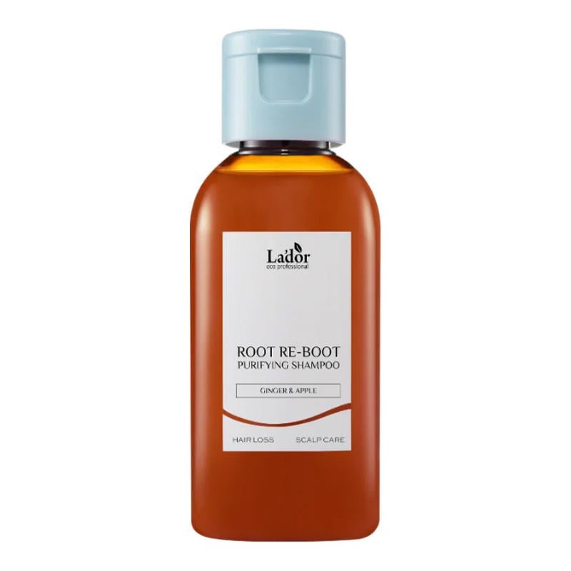 Шампунь для чувствительной кожи головы Lador Root Re-Boot Purifying Shampoo Ginger & Apple 50 мл (2298225977)