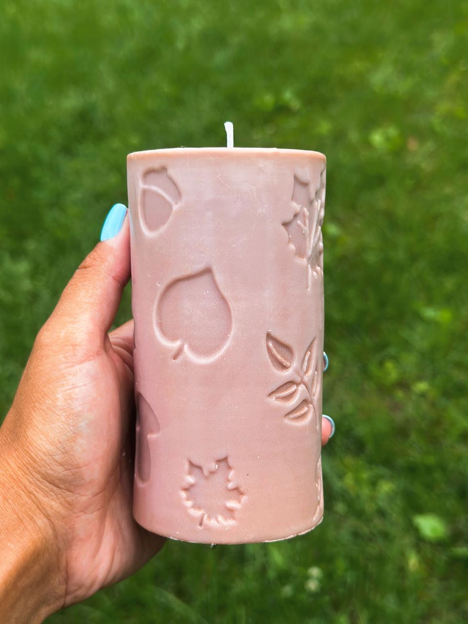 Молд для свічок та мила Циліндр осінь (15420168) - фото 6