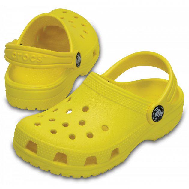 Сабо Crocs Kids Classic Clog р. J2/EU 33-34 Lemon (7110158)