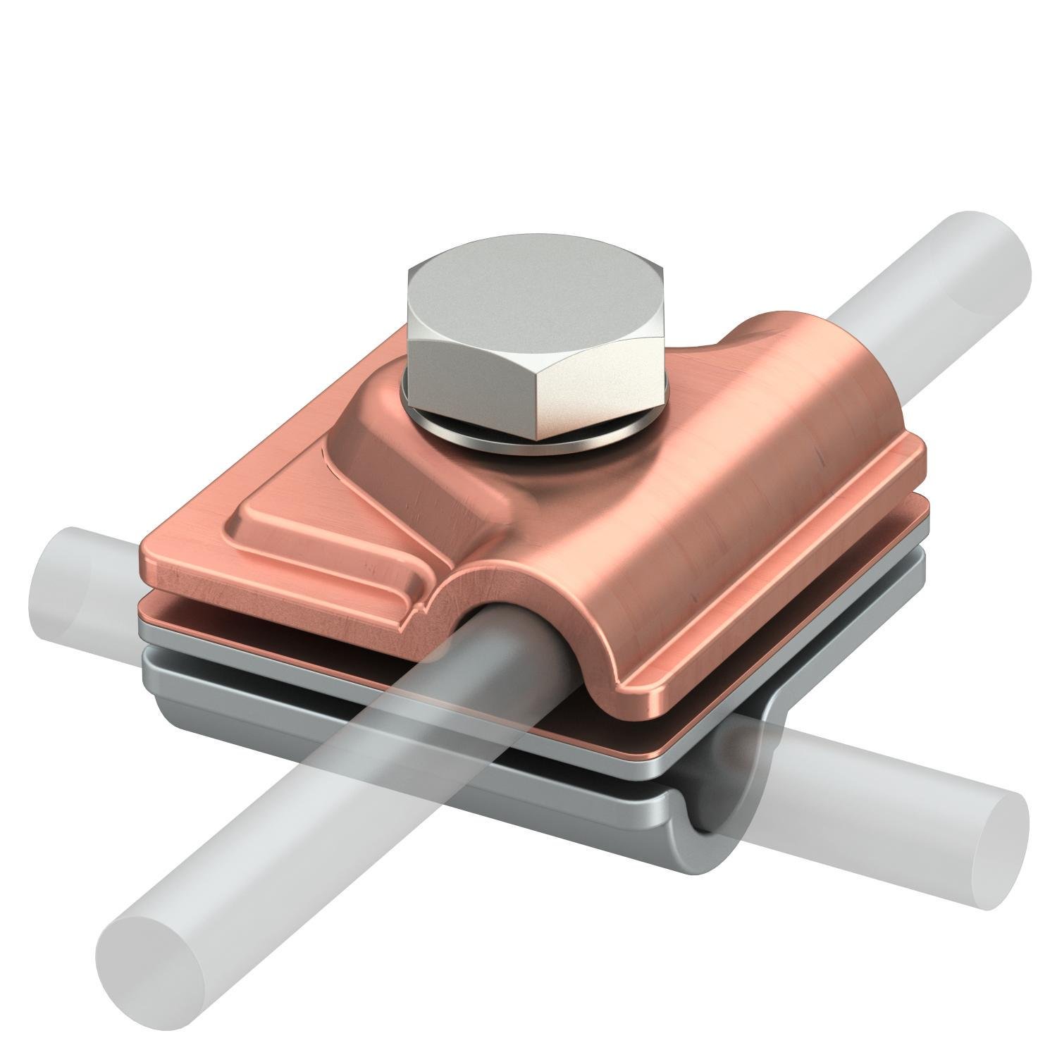 Соединитель универсальный OBO bettermann прут-прут Vario ø 8-10 мм для круглого проводника медь/алюминий (5311535)