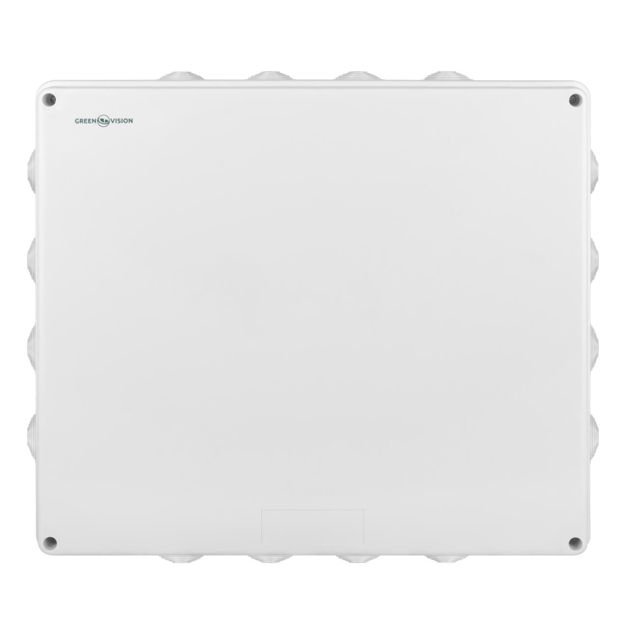 Коробка распределительная GreenVision 400х350х120 мм IP65 наружная с резинками (LP-19472)