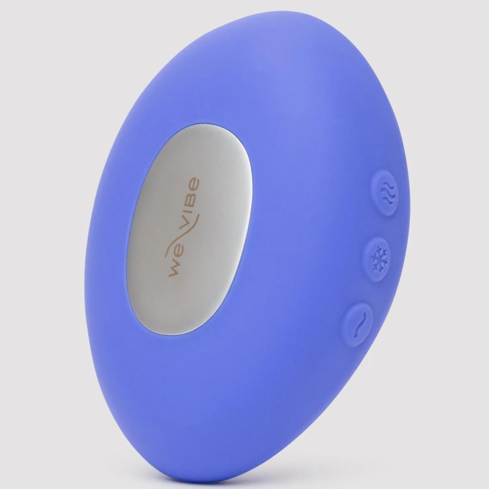 Клиторальный вибратор We-Vibe Temp Lavender Blue с функцией нагрева и охлаждения, синий
