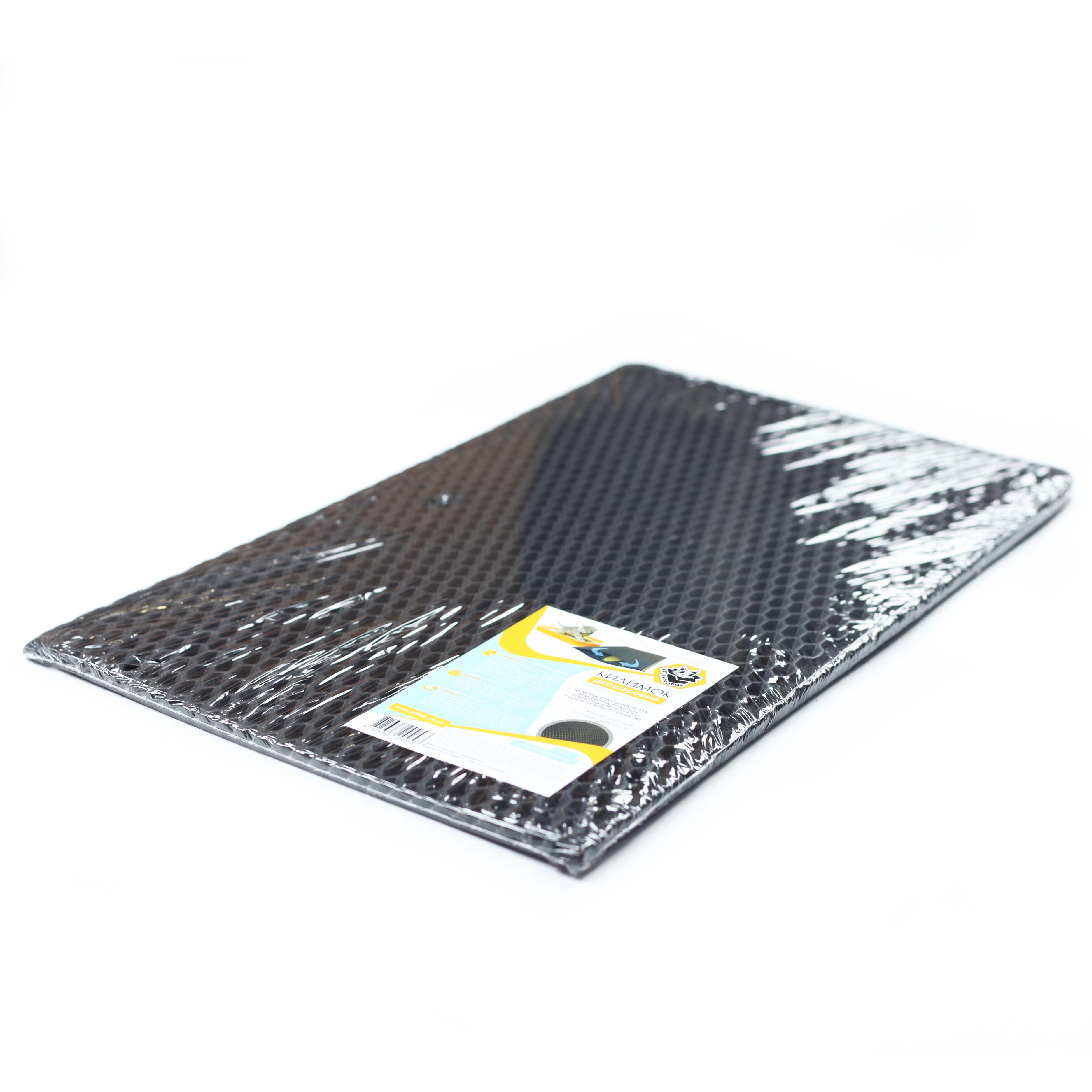 Коврик двухслойный Cat in Box для кошачьего лотка EVA 50x30 см Черный - фото 4 Коврик двухслойный Cat in Box для кошачьего лотка EVA 50x30 см Черный - фото 4