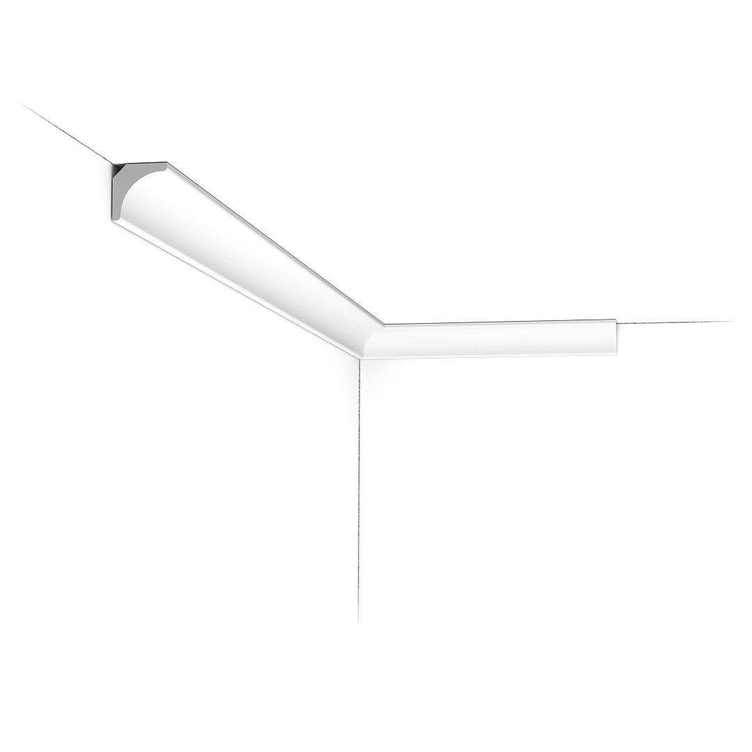 Карниз дюрополимерный Orac Decor CX133 жесткий 20x20x2000 мм (29081568)