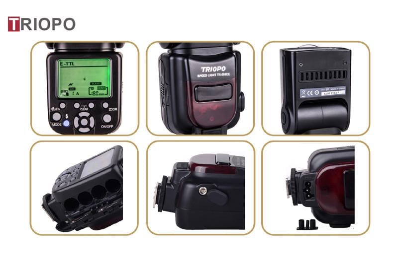 Спалах Triopo TR-586 EX-C з E-TTL та HSS для фотоапаратів CANON (PPZ1423) - фото 8 Спалах Triopo TR-586 EX-C з E-TTL та HSS для фотоапаратів CANON (PPZ1423) - фото 8