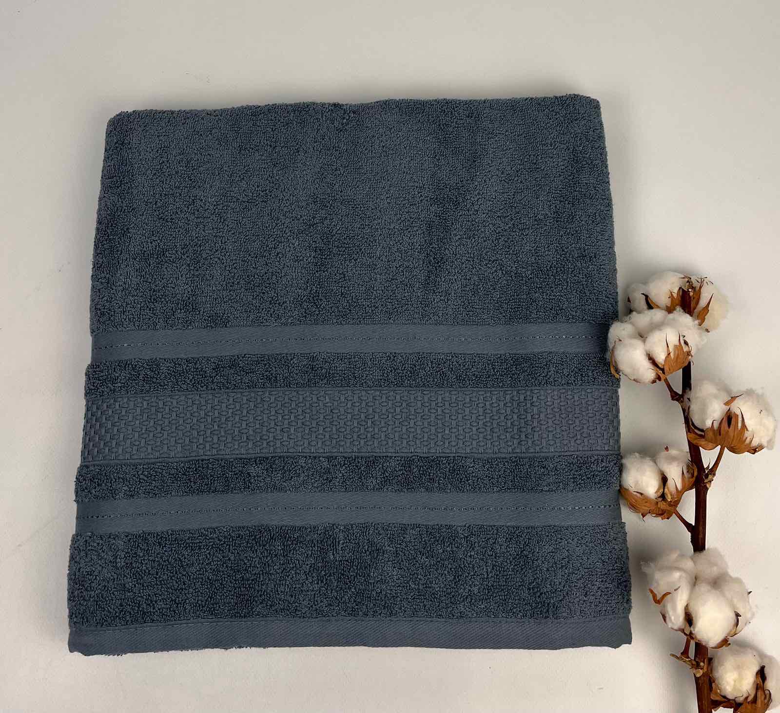 Полотенце Philippus Collesium Cotton Melissa ЕA055 70x140 см Антрацитовый (CN31886)