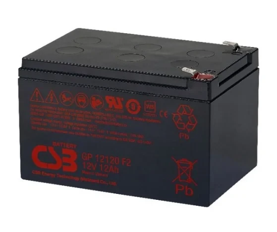 Батарея аккумуляторная СSB 12 Аг 12 В 151x98x94 мм (GP12120) - фото 1