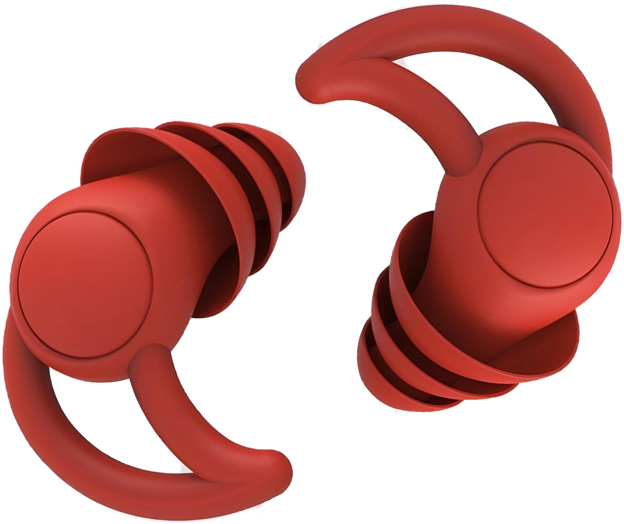 Беруші для сну захисту від шуму Kayfovo Perfect Pro Plugz 3 flange з футляром Red (28543) Беруші для сну захисту від шуму Kayfovo Perfect Pro Plugz 3 flange з футляром Red (28543)