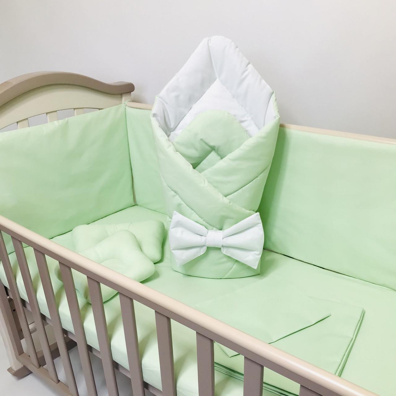 Конверт на выписку Penetka деми бязь 90x90 см Салатовый (6502.90.90.96) - фото 3 Конверт на выписку Penetka деми бязь 90x90 см Салатовый (6502.90.90.96) - фото 3