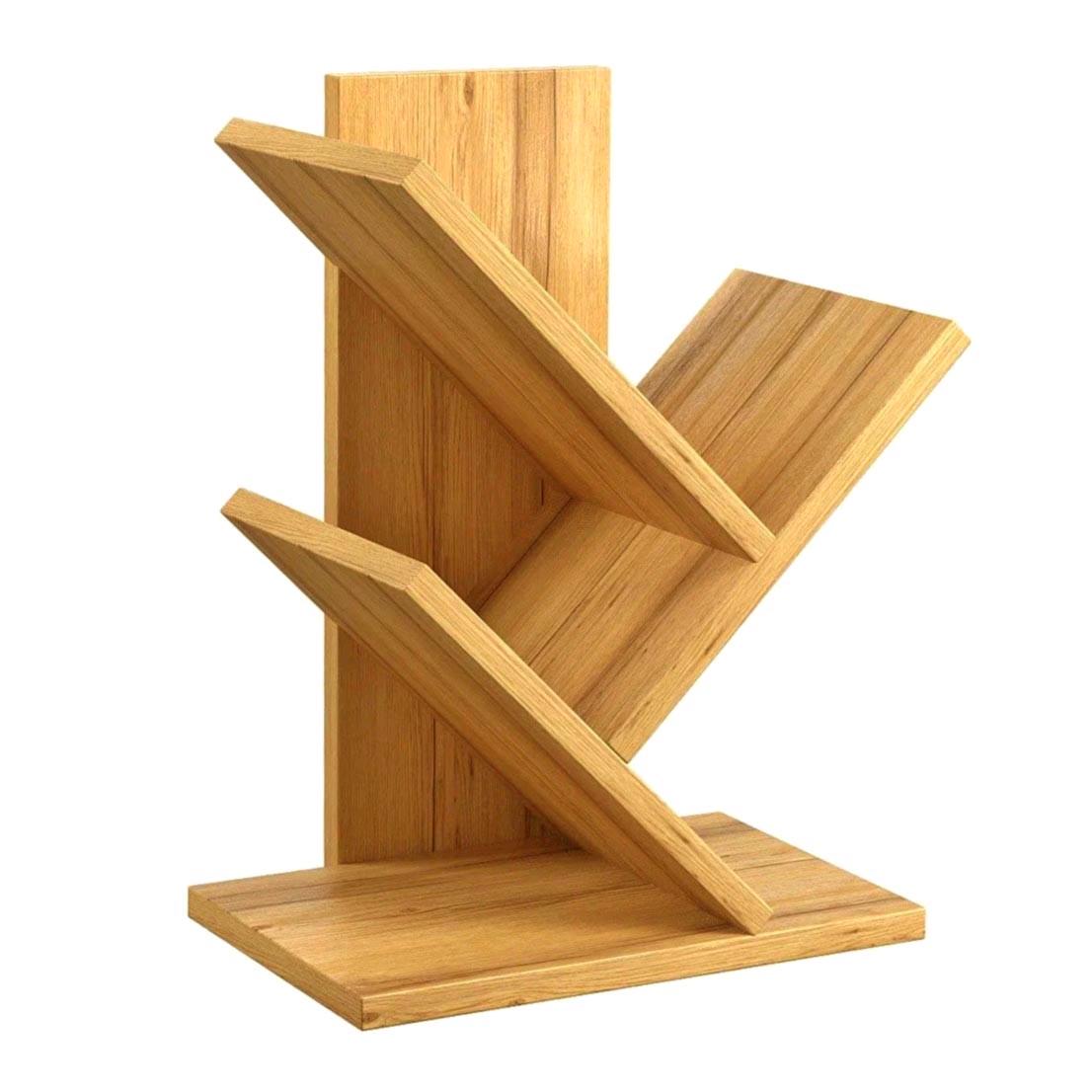 Полка книжная настольная из дерева Хаяна Карри (КПА-015003)