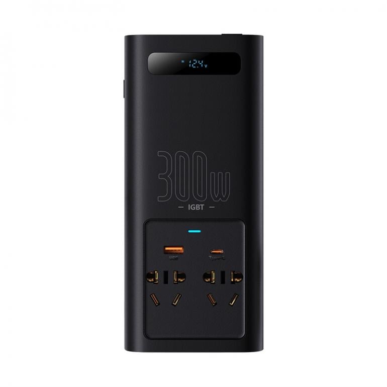 Автомобильный инвертор Baseus 300 W - фото 7 Автомобильный инвертор Baseus 300 W - фото 7