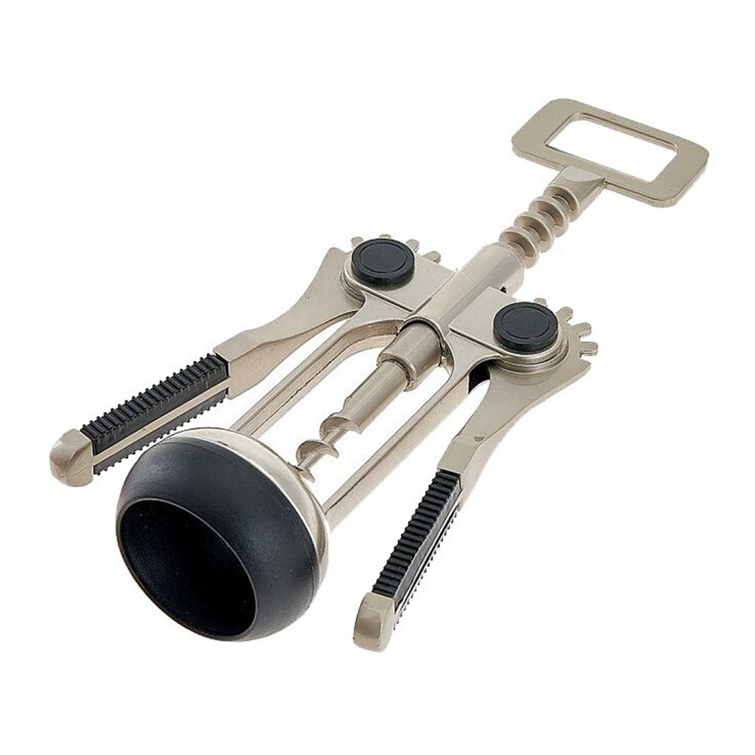 Штопор для вина рычажный металлический X3-68 18х7 см (37-86180) - фото 5