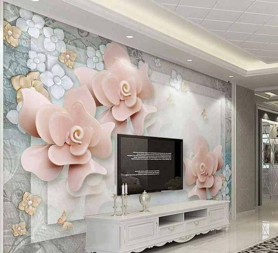 Фотообои 3D флизелиновые цветочные для спальни/зала/кухни Цветочная композиция Фотообои 3D флизелиновые цветочные для спальни/зала/кухни Цветочная композиция