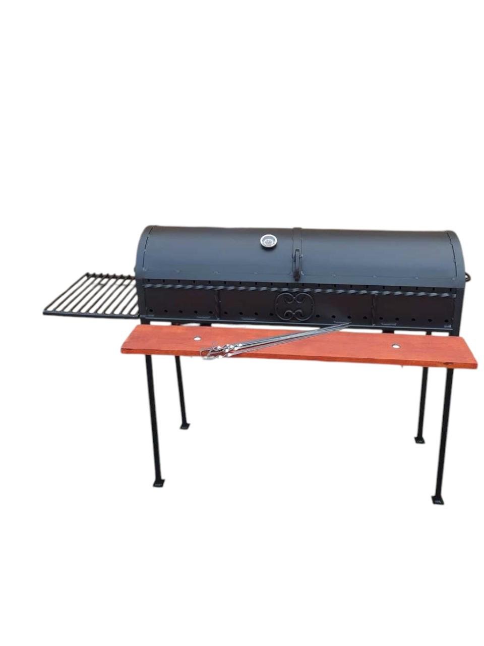 Гриль-мангал на 20 шампурів сталь 4 мм 100 см (1785702653)