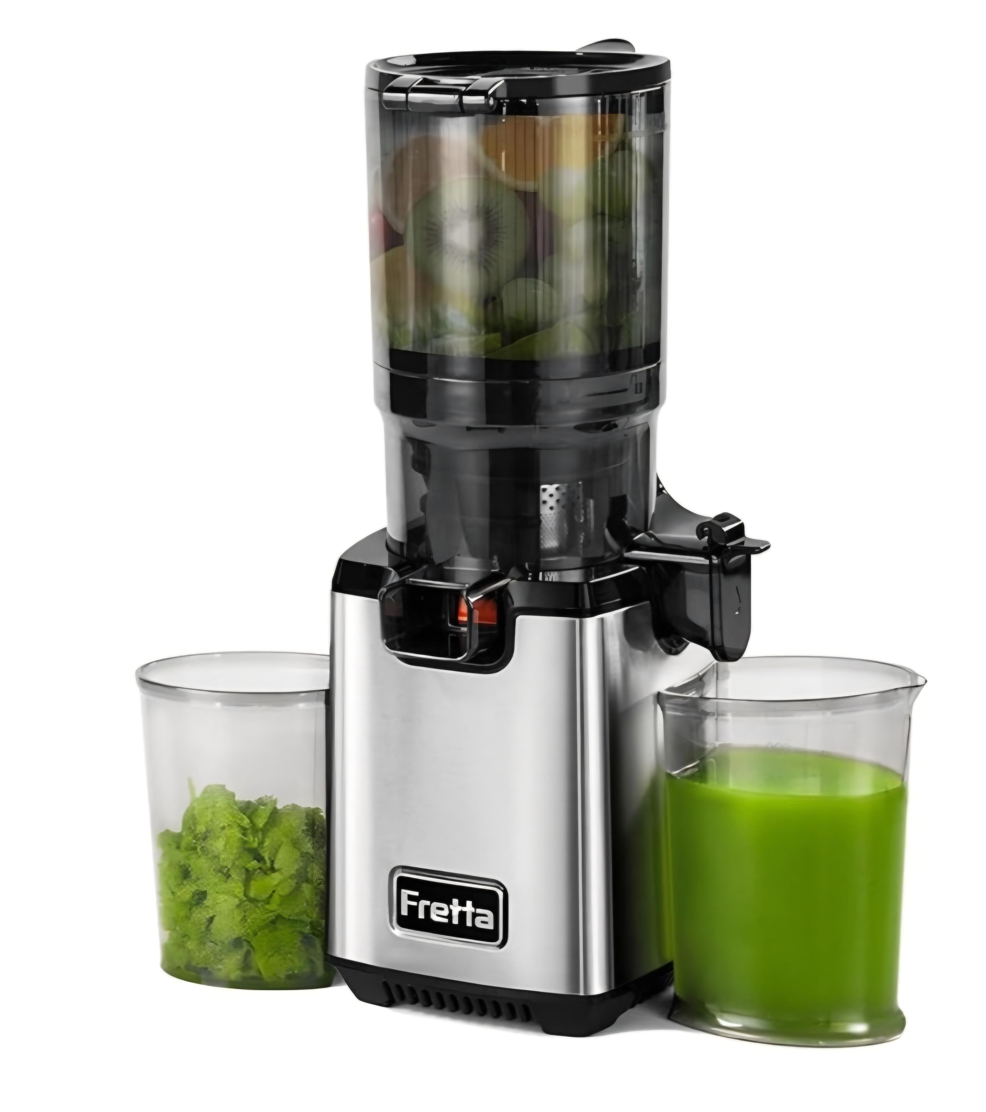Соковыжималка шнековая холодного отжима Fretta F6000 BPA Free отверстие 135 мм 250 Вт (37694646)
