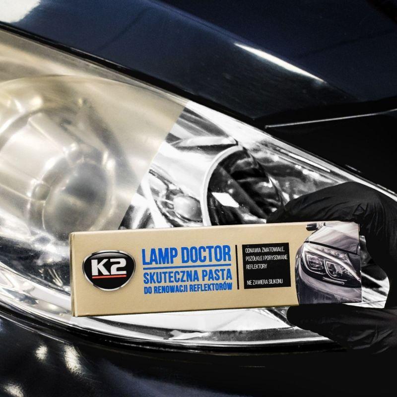 Паста для полировки фар K2 Lamp Doctor 60 мл - фото 2