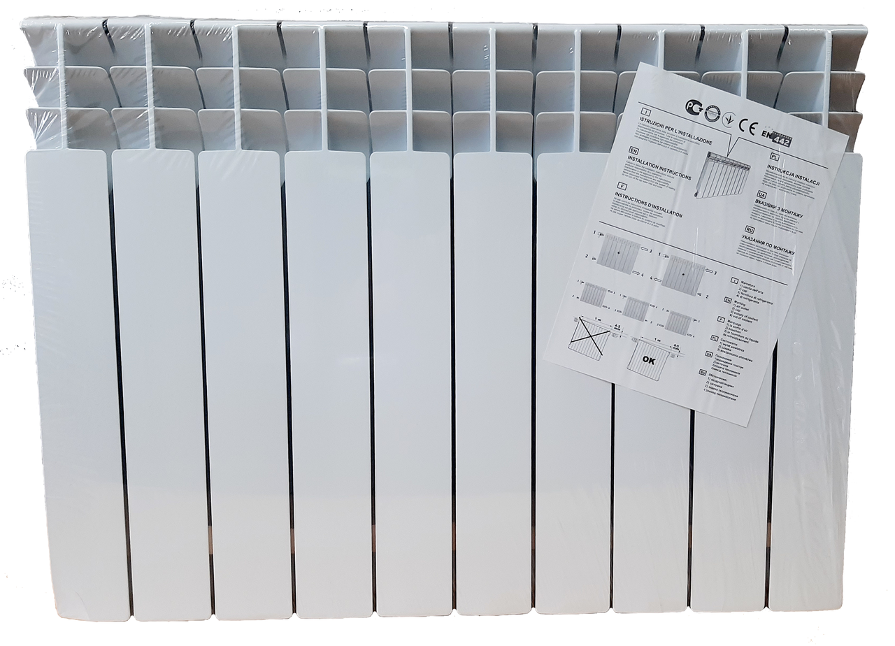 Радиатор биметаллический Ocean 570х80 мм AL+ST - фото 3