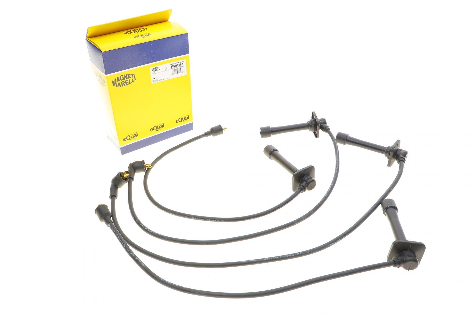 Провода зажигания Mazda 626 1.8/2.0 16V 91-97 высоковольтные MSQ0083 (941319170083 MAGNETI MARELLI)