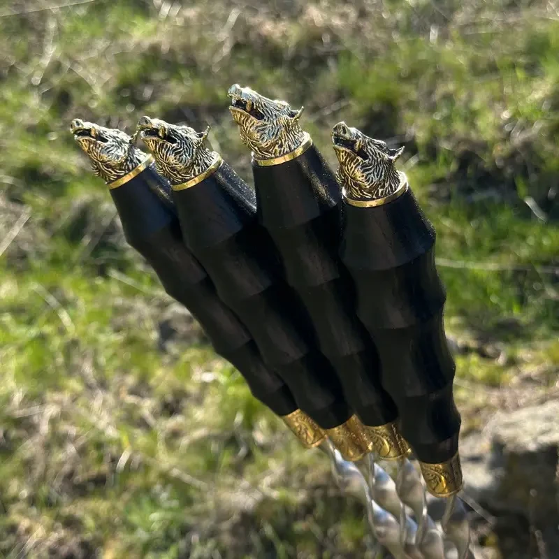 Шампура для шашлыка Gorillas BBQ SKK70 Кабан из нержавеющей стали 6 шт. (2625062473) - фото 3 Шампура для шашлыка Gorillas BBQ SKK70 Кабан из нержавеющей стали 6 шт. (2625062473) - фото 3