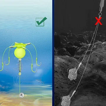 Набір годівниць з гачками з грузилом для вилову риби на глибині №3 3 шт. (Y02266-1) - фото 7 Набір годівниць з гачками з грузилом для вилову риби на глибині №3 3 шт. (Y02266-1) - фото 7