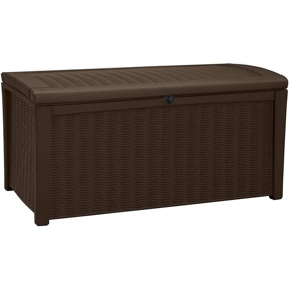 Ящик-скринька садова Keter Borneo Storage Box 416 л Коричневий (230402)
