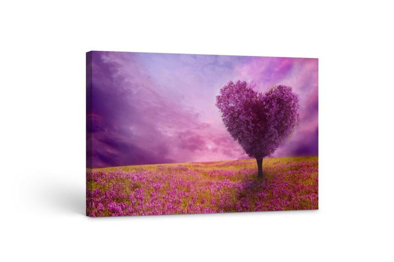 Картина на холсте KIL Art Девево у форме сердца 122x81 см (409)