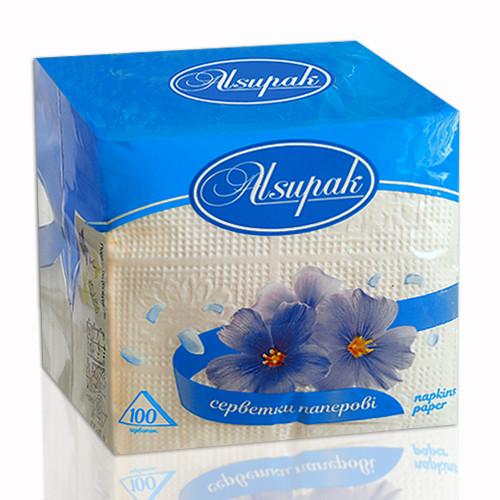 Салфетка Alsupak 100 шт. Белый