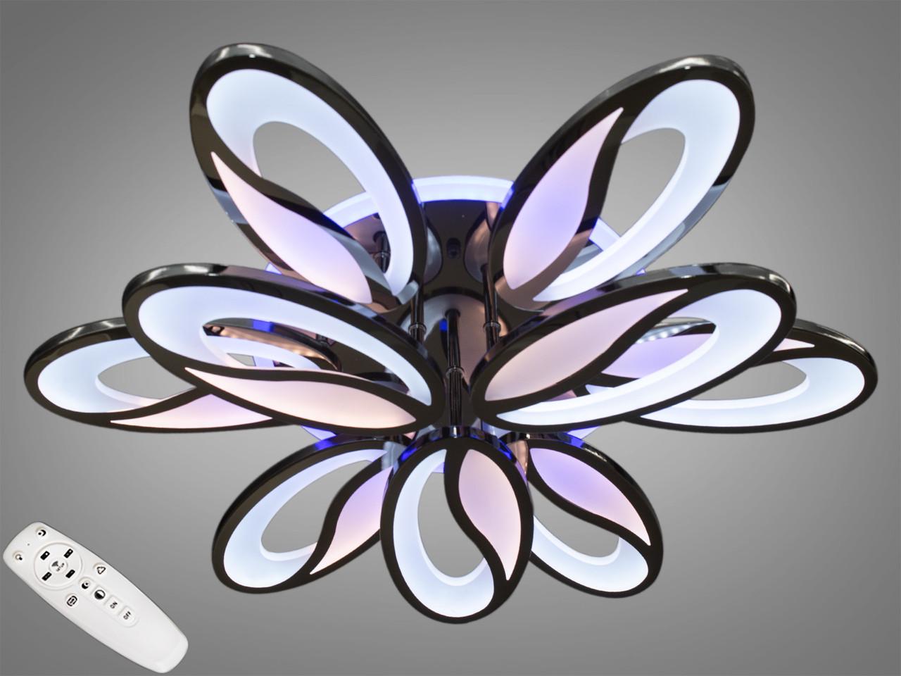 Люстра потолочная с димером LED 8090/6+3BHR 3col dim (2437593413) Люстра потолочная с димером LED 8090/6+3BHR 3col dim (2437593413)