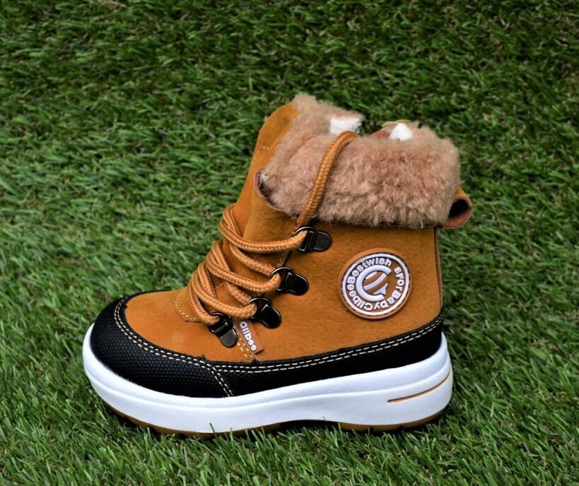 Черевики дитячі зимові clibee р. 23 Коричневий (11376544)