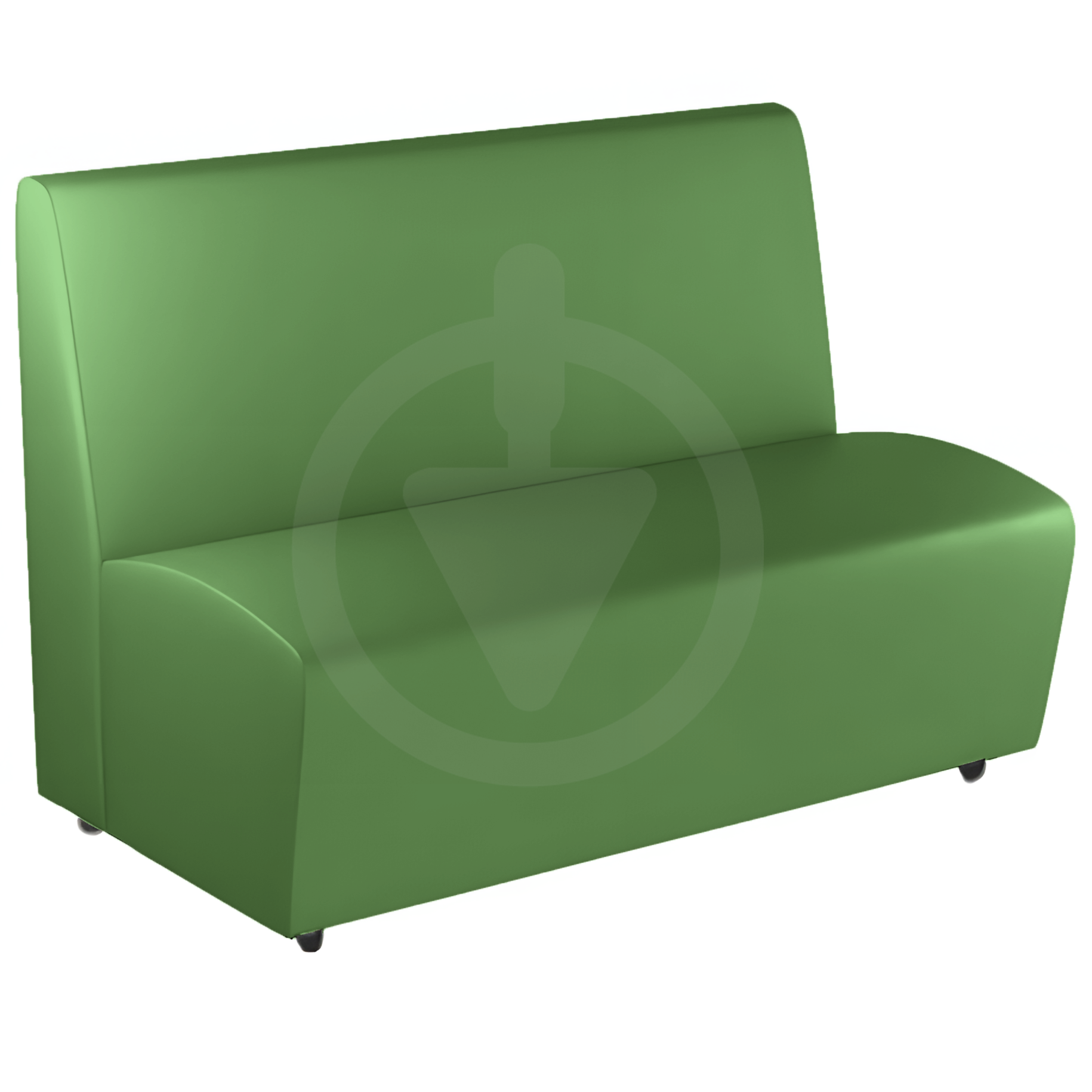 Диван офісний AVVS для очікування/прийомної 85x150 см Світло-оливковий (25808351) - фото 1