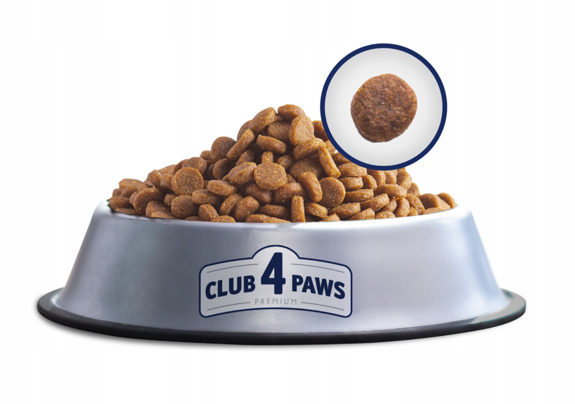 Корм сухой для взрослых кошек Club 4 Paws Premium Клуб 4 лапы с телятиной 14 кг - фото 2