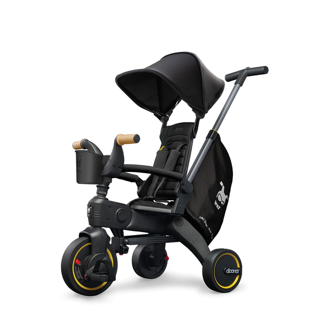 Велосипед трехколесный Doona складной Liki Trike S5 Nitro Black