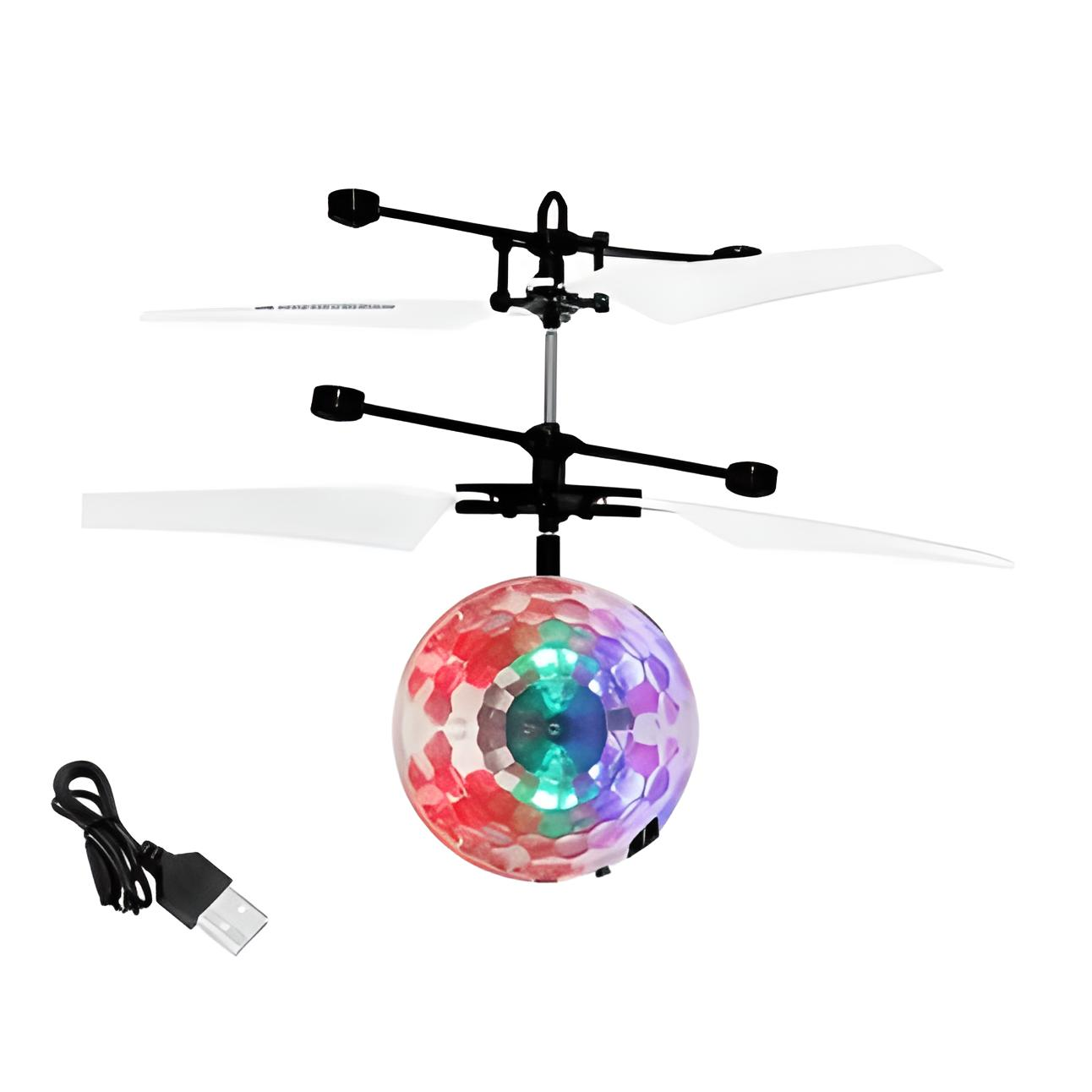 Шар  летающий Flying Ball JM888 LED сверкающий аккумуляторный (1066395189)