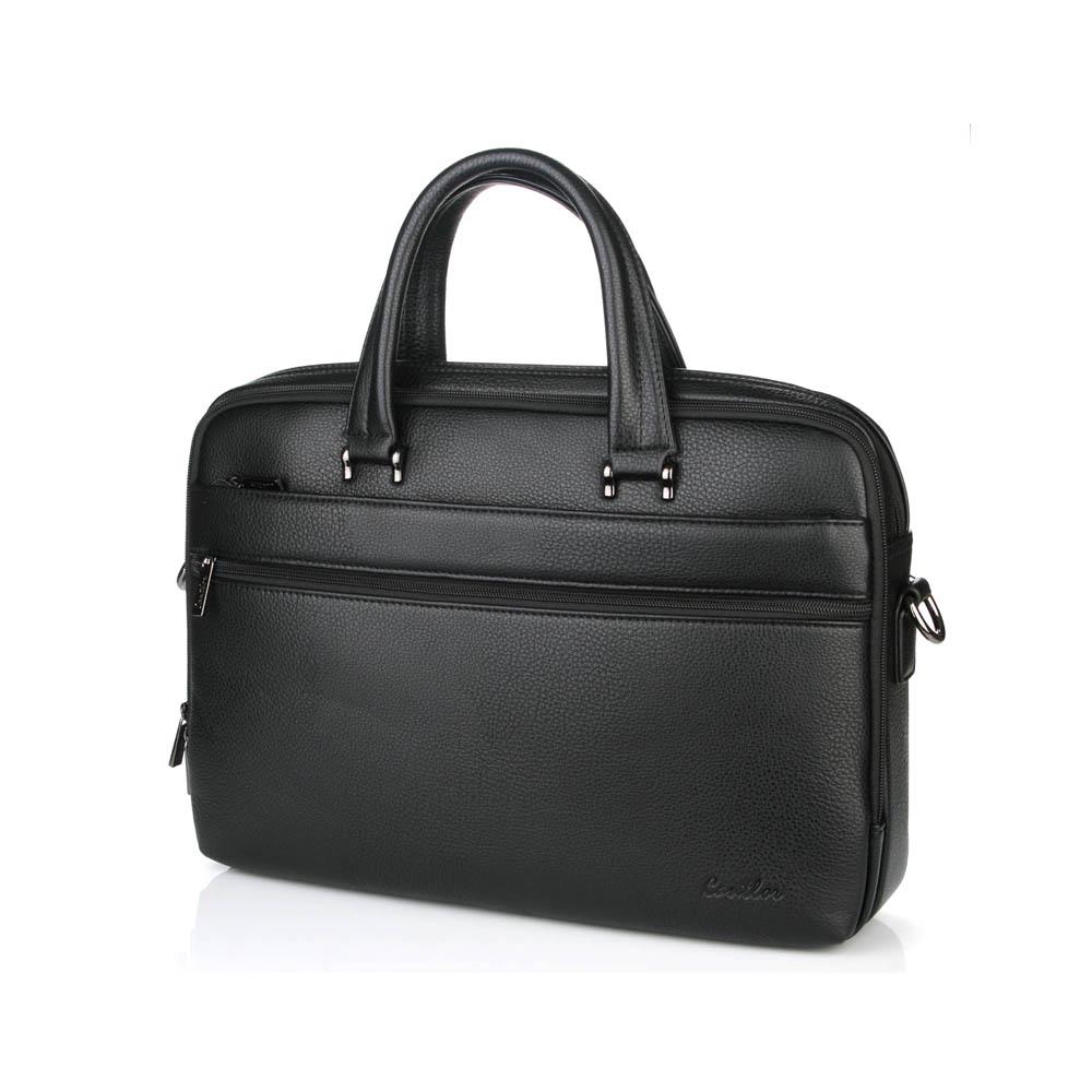 Сумка мужская Stewart 39х10х28 см Black (118424)