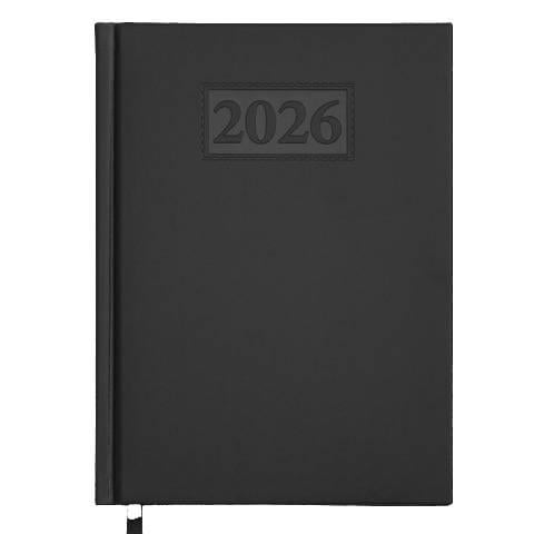 Щоденник датований 2026 Buromax Gentle A5 Чорний (BM.2109-01)