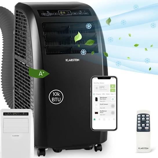 Кондиционер мобильный KLARSTEIN Metrobreeze Rome 10 000 BTU 3 кВт (10035804) - фото 2