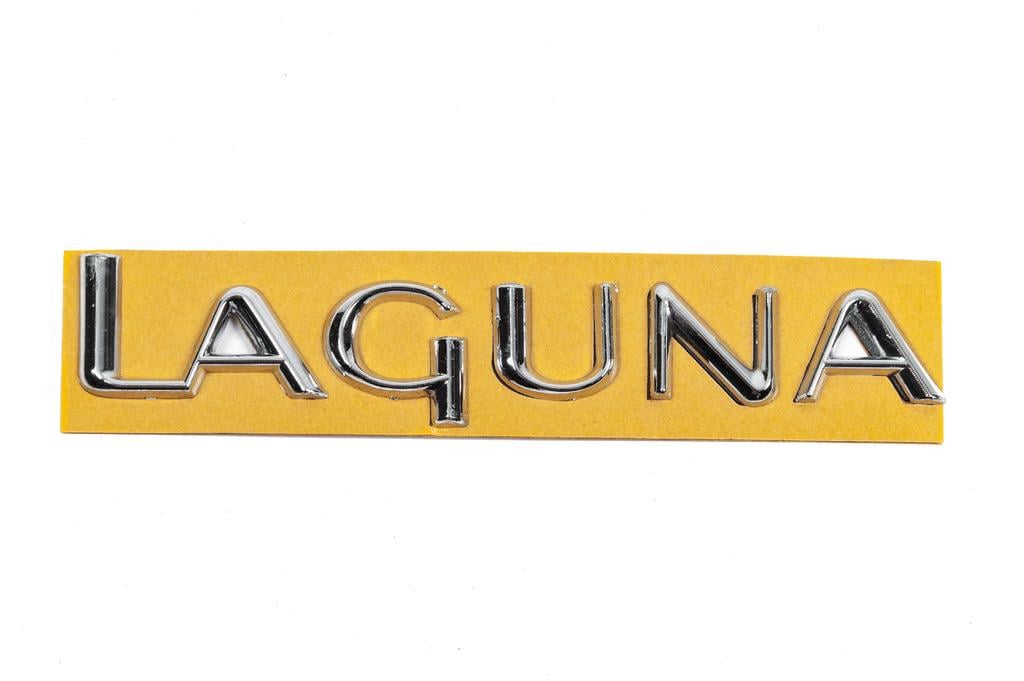 Надпись Laguna 8200012575 Davs Auto для Renault Laguna 2001-2007 гг. abs-пластик Хром