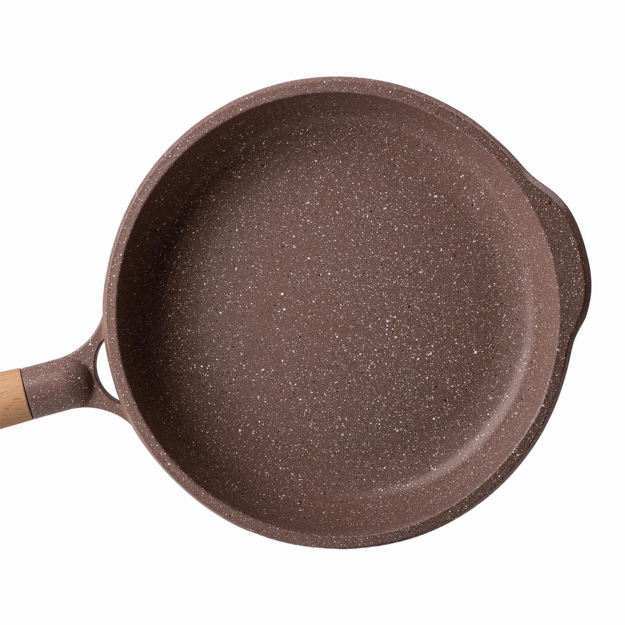 Сковорода алюмінієва MGC з антипригарним покриттям 26 см Бежевий - фото 2 Сковорода алюмінієва MGC з антипригарним покриттям 26 см Бежевий - фото 2