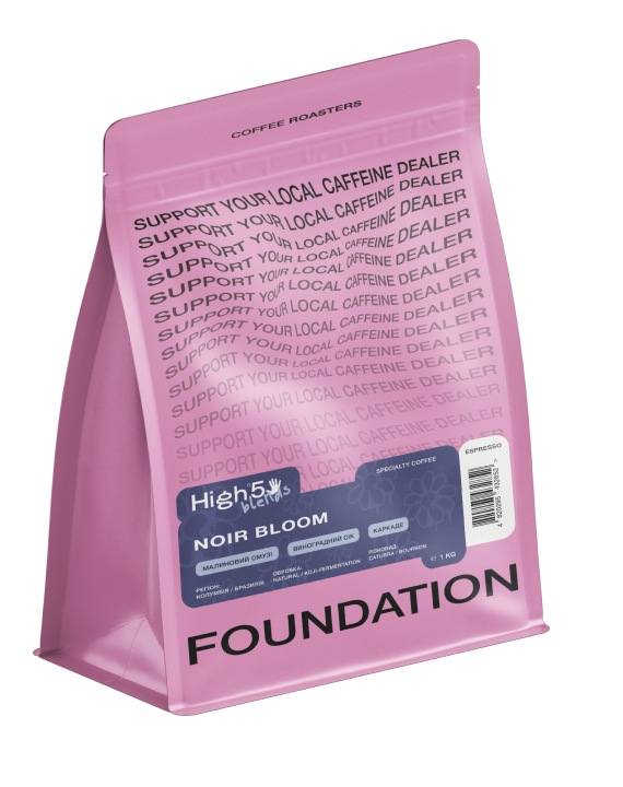 Кофе в зернах Foundation Coffee Roasters High5 Noir Bloom Blend 1 кг