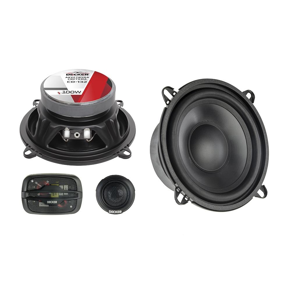 Автоакустика компонентнаяDecker CD-132 - фото 2 Автоакустика компонентнаяDecker CD-132 - фото 2