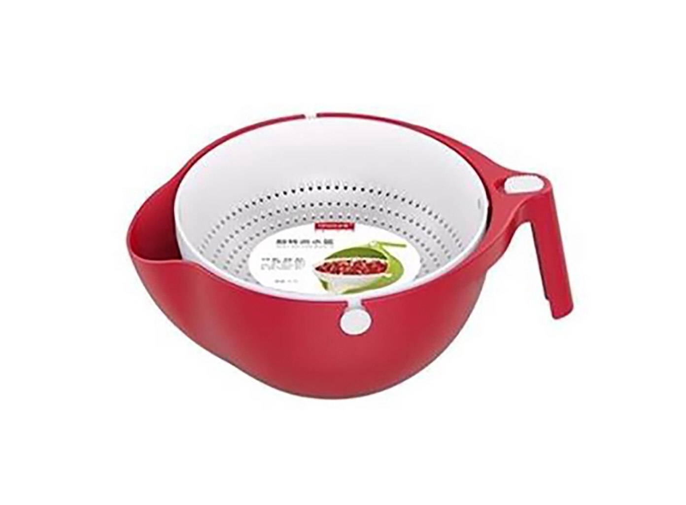 Миска-дуршлаг Mesh Strainer Красный