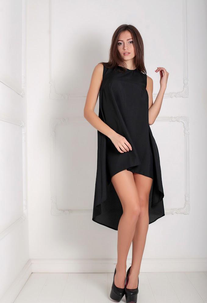 Платье женское Podium Feder 18998-BLACK S Черный