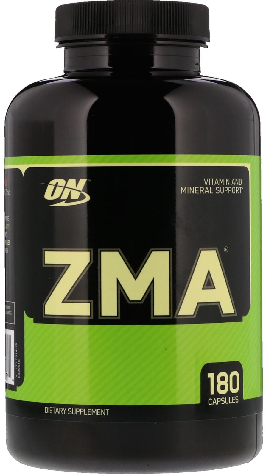 Бустер тестостерона Optimum Nutrition ZMA 180 капс Без вкуса